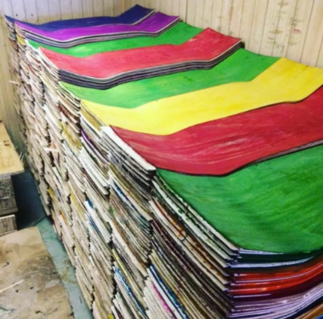 5 Uncut Skateboard Decks